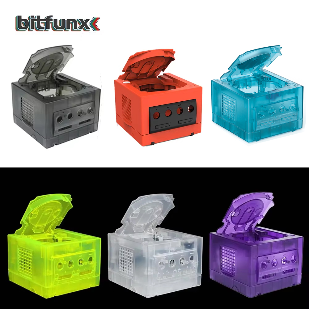 Gaming Console Box - BitFunx NGC 透明ボックス交換ケース DOL-001 および DOL-101