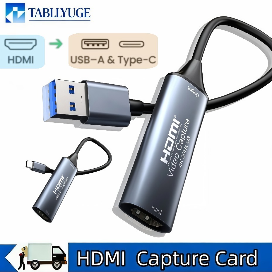 Pad Gaming Console - USB-C 2.0/3.0 HDMI ビデオ キャプチャ カードは、PC