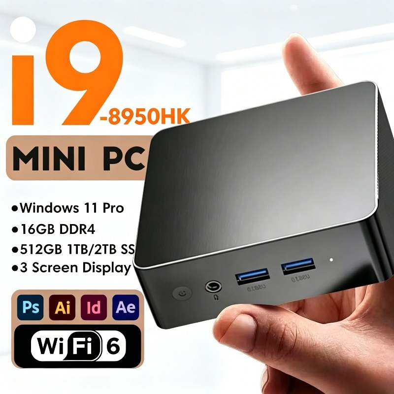 Gaming Console Portable Pc - インテル Core i9 8950HK ミニPC Windows