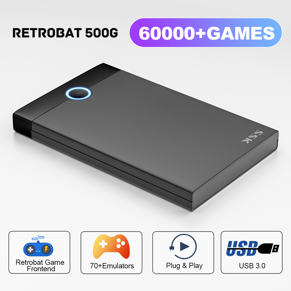 Gaming Console Box - KINHANK スーパーコンソールX レトロバット ゲームHDD 500GB 70エミュレーター搭載