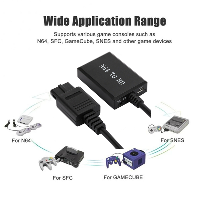PS2,HD,n64,HDMI互換ケーブル付きコンソール,1 - Gaming Console Box のレビューと価格
