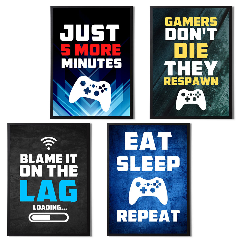 Gaming Quotes Art Painting Con - Gaming Console Quotes のレビューと価格