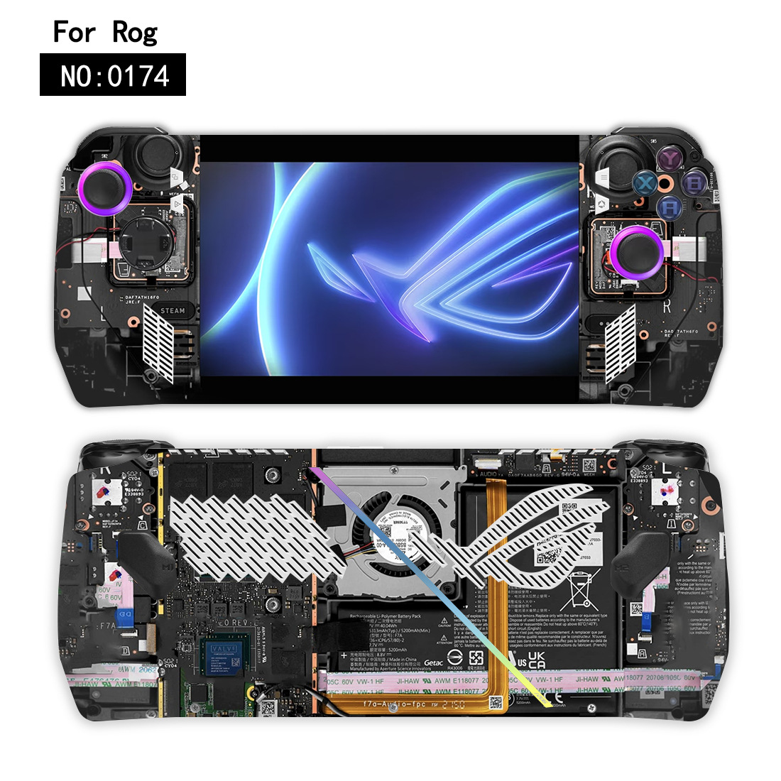 新しいステッカーカバーケース Asus Rog Ally コ - Gaming Console Rog のレビューと価格