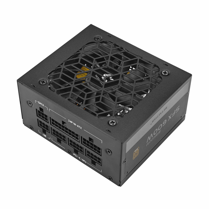 METALFISH SFX 80Plus ブロンズ 500/ - Console Gaming Pc Case のレビューと価格