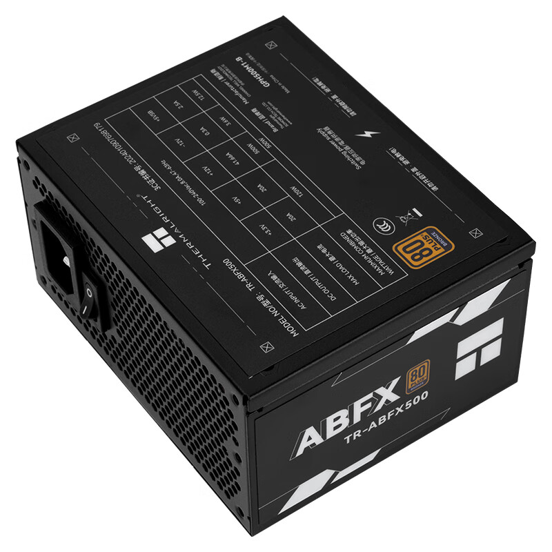 Thermalright TR-ABFX500 ブラック S - Console Gaming Pc Case のレビューと価格