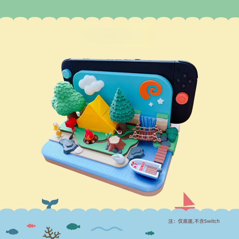 スイッチドックスターデューバレー農場テーマ装飾充電スタンドゲ - Gaming Console Stand のレビューと価格