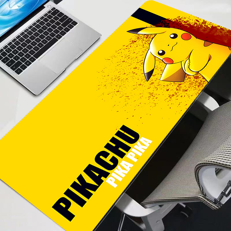 マウスパッド大 P-ピカチュウゴム PC コンピュータゲーム - Pad Gaming Console のレビューと価格