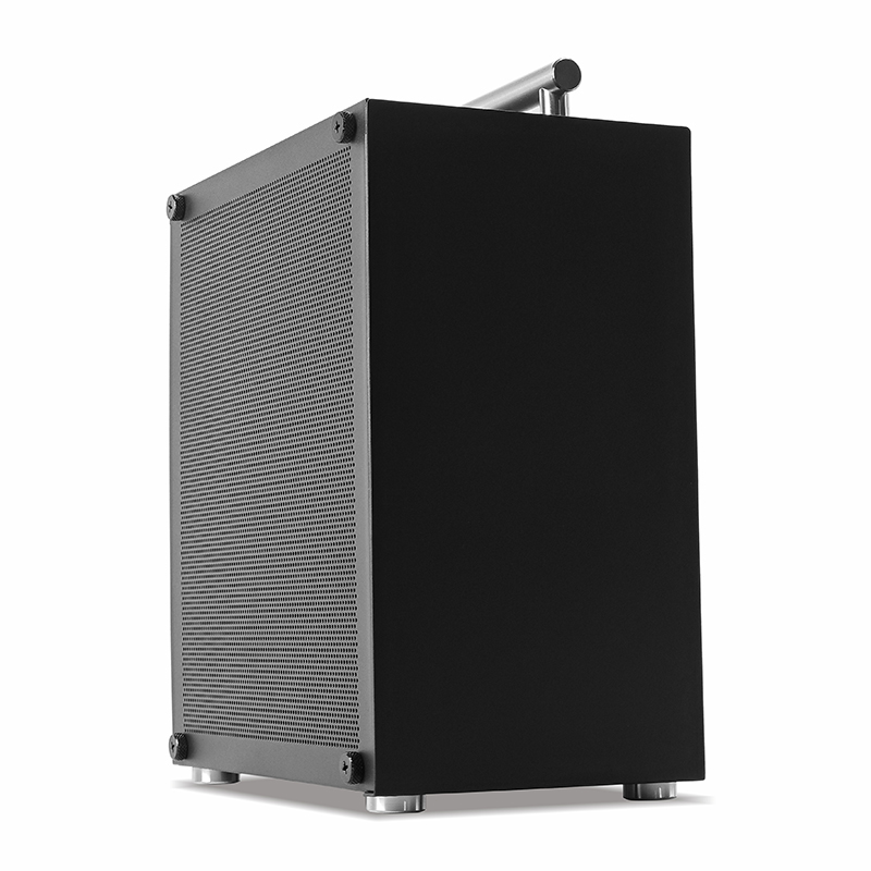 METALFISH T40 Mini ITX ブラックケース - Console Gaming Pc Case のレビューと価格