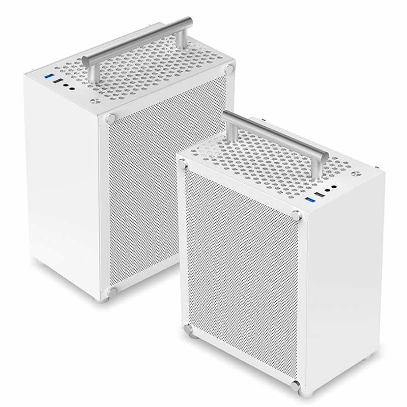 METALFISH T40 Mini ITX ブラックケース - Console Gaming Pc Case のレビューと価格