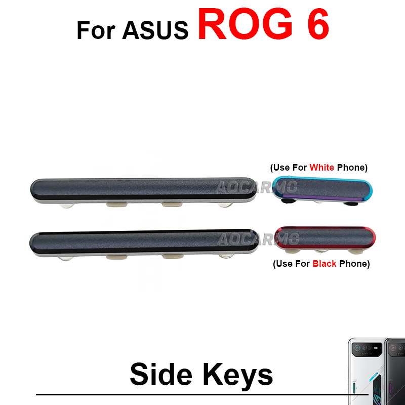ASUS ROG Phone 6のサイドキー交換部品,ボリュ - Gaming Console Rog のレビューと価格