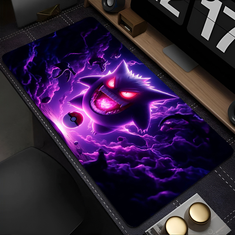 ゴム製 PC マウスパッドポケモンゲンガーゲーマーゲーミング - Pad Gaming Console のレビューと価格