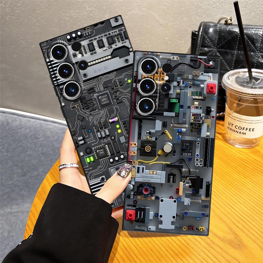 パープルゲーミングコンソールケース Samsung Gala - Console Gaming Pc Case のレビューと価格