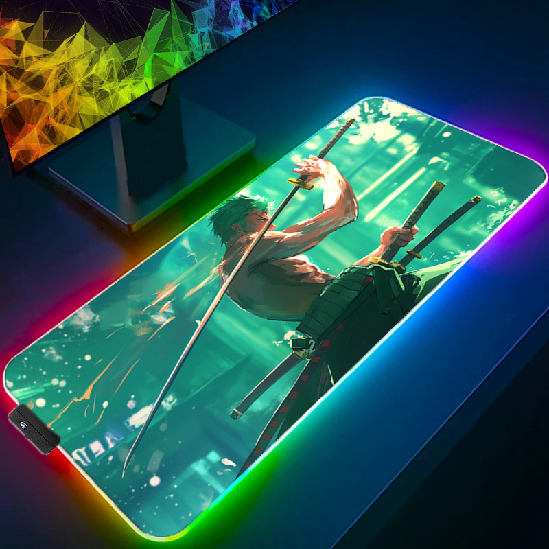 ワンピースゾロマウスパッド RGB ゲームアクセサリー Ga - Pad Gaming Console のレビューと価格