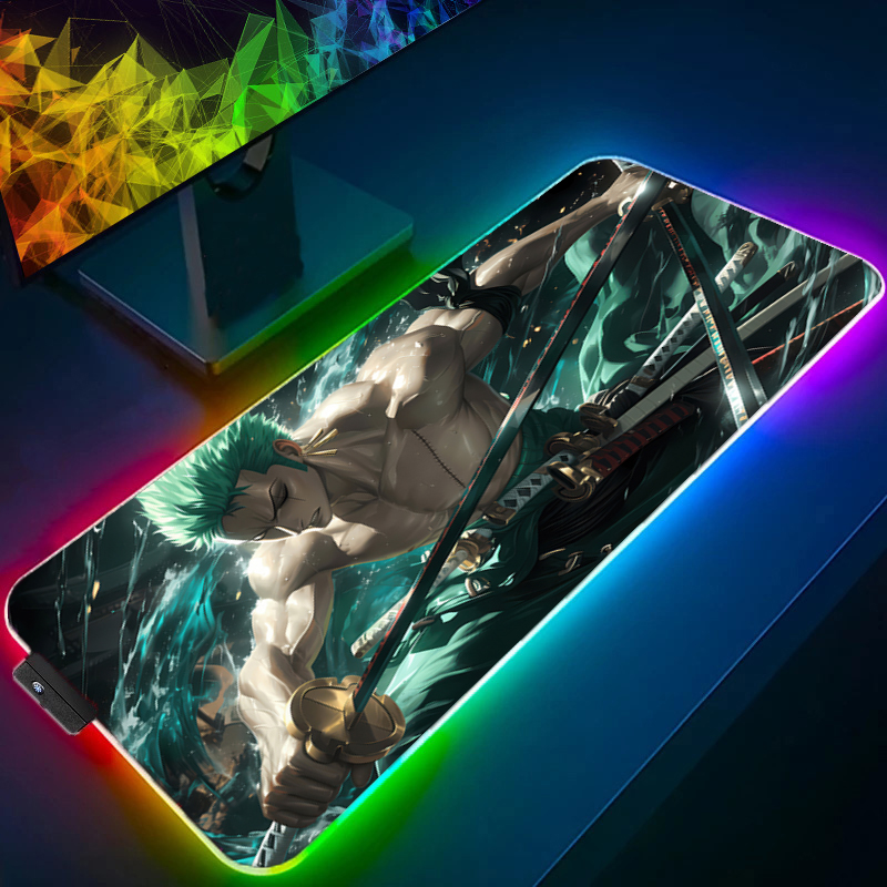 ワンピースゾロマウスパッド RGB ゲームアクセサリー Ga - Pad Gaming Console のレビューと価格
