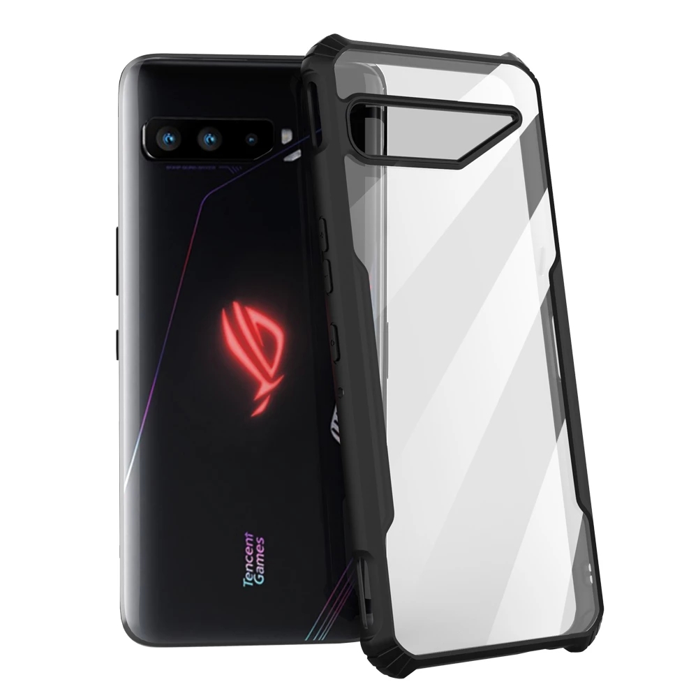 ROG Phone 5 ケース ブラック 耐衝撃 アクリル製 - Gaming Console Rog のレビューと価格