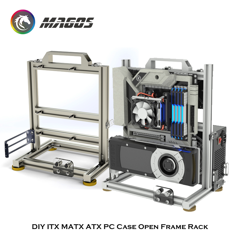 Diy-PCゲーマー用キャビネット,PCタワー用Matx a - Console Gaming Pc Case のレビューと価格