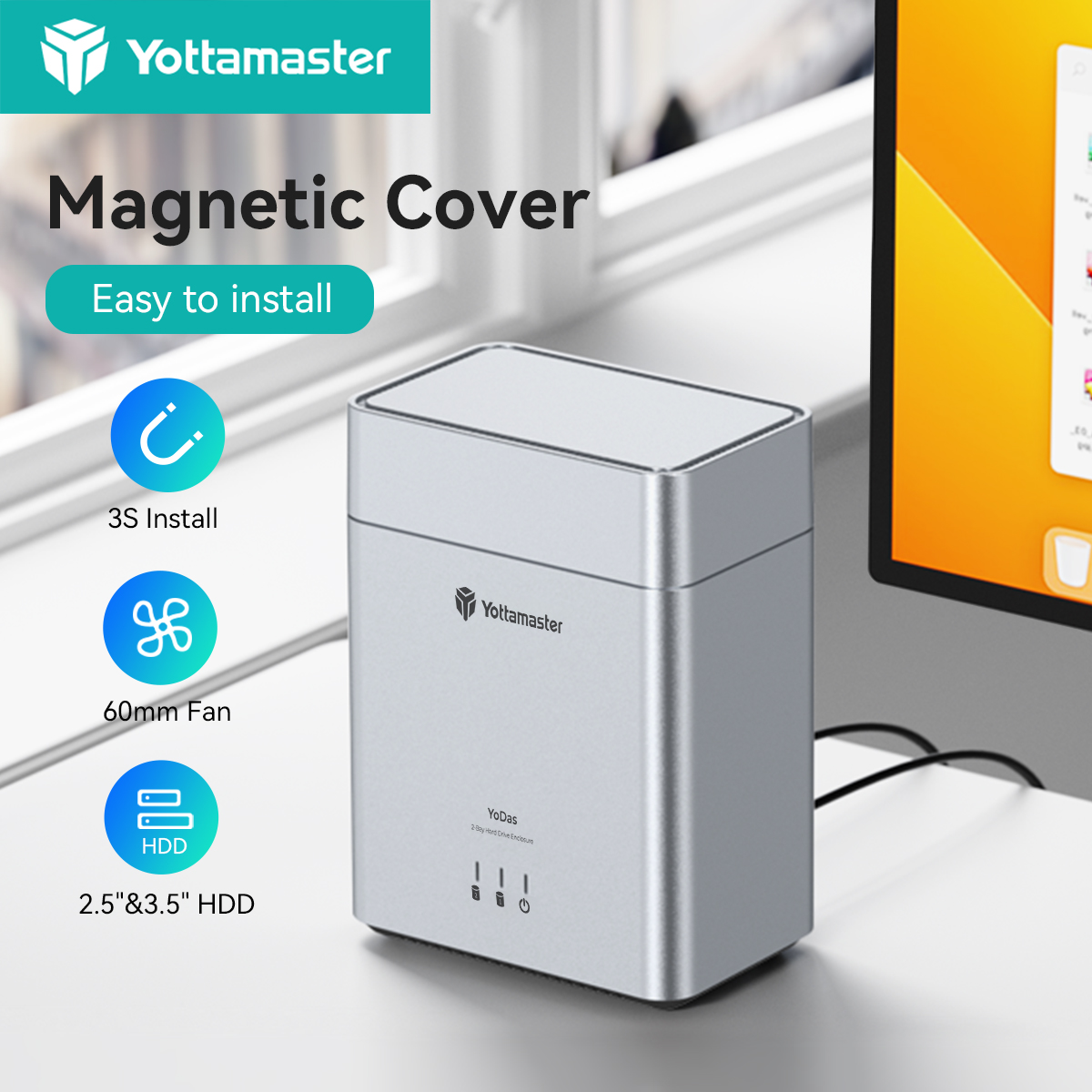 Yottamaster 2.5/3.5インチType C 2 - Console Gaming Pc Case のレビューと価格