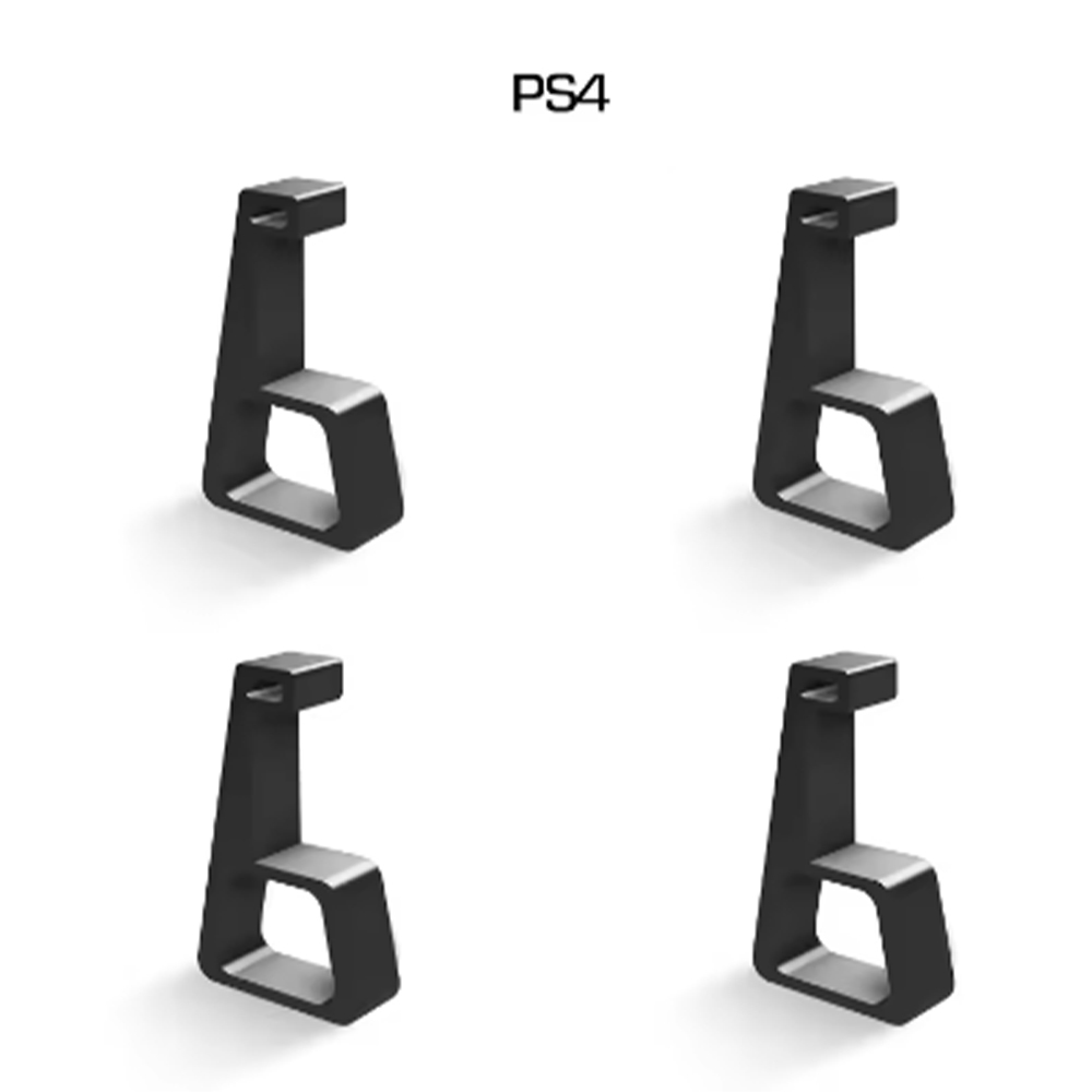 1 セット PS4 スリムプロフィートスタンドホスト冷却ブラ - Gaming Console Stand のレビューと価格