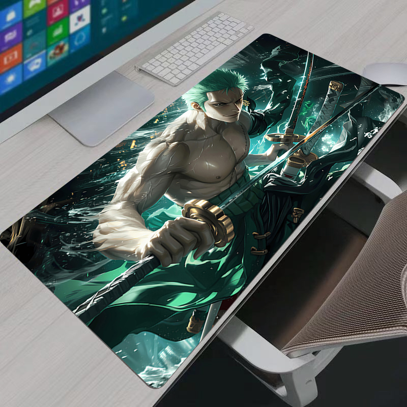 マウスパッド ノートパソコン ワンピース ゾロ 大型 キーボ - Pad Gaming Console のレビューと価格