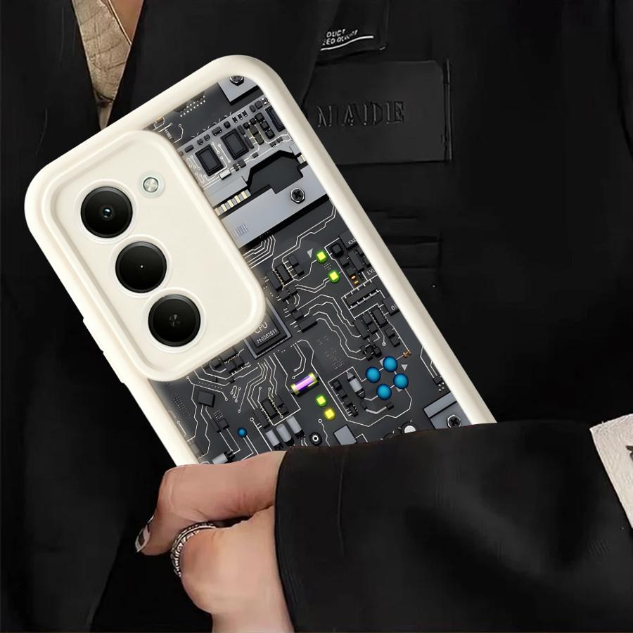パープルゲーミングコンソール風スマホケース サムスン Gal - Console Gaming Pc Case のレビューと価格