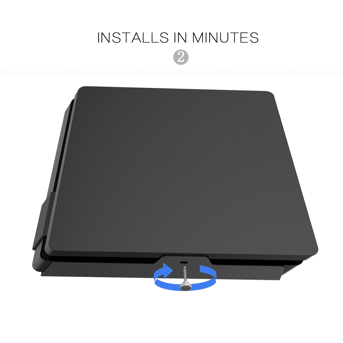 Monzlteck PS4 スリム用ウォールマウント、オール - Gaming Console Stand のレビューと価格