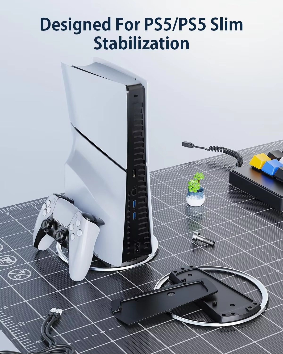 PS5 Slim/PS5 PRO対応 新型メタルスタンド コ - Gaming Console Stand のレビューと価格