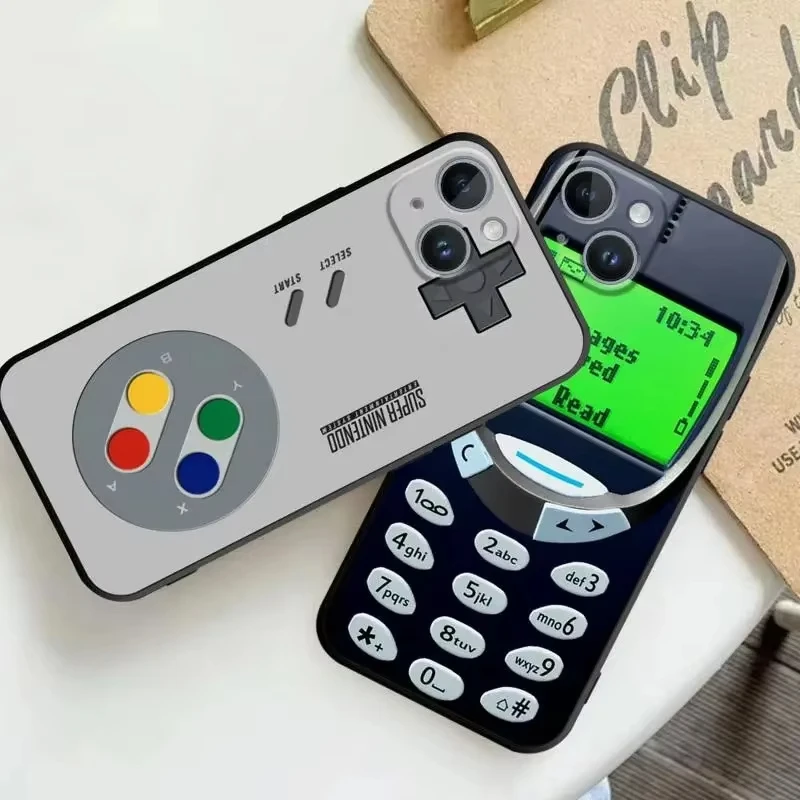 レトロゲーム機風ラジオ電話ケース iPhone 17 16  - Gaming Console Quotes のレビューと価格