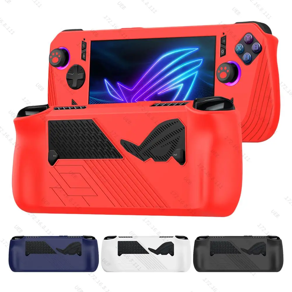 シリコン保護カバー 耐衝撃プロテクタースリーブ アンチスクラ - Gaming Console Rog のレビューと価格