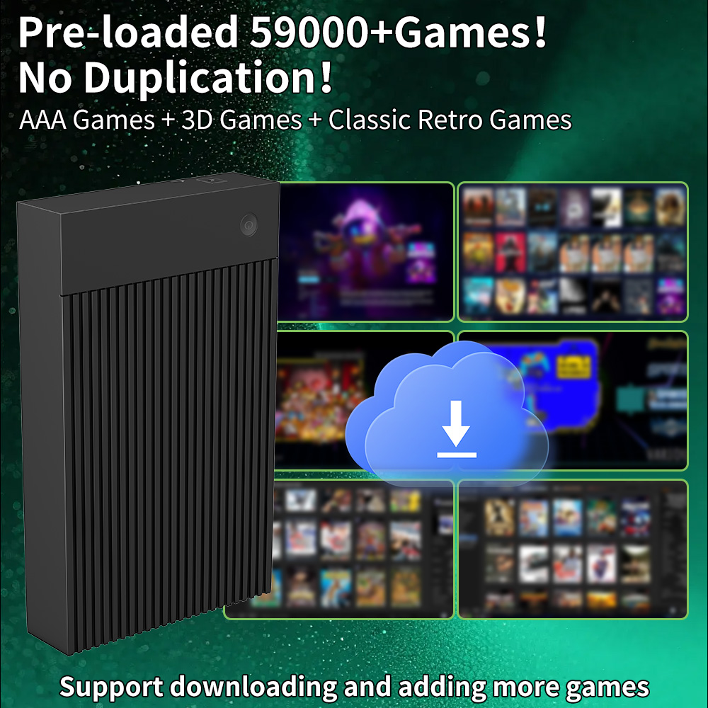 ハイパーベース MIX 4T レトロ HDD 59000+ゲ - Gaming Console Stand のレビューと価格