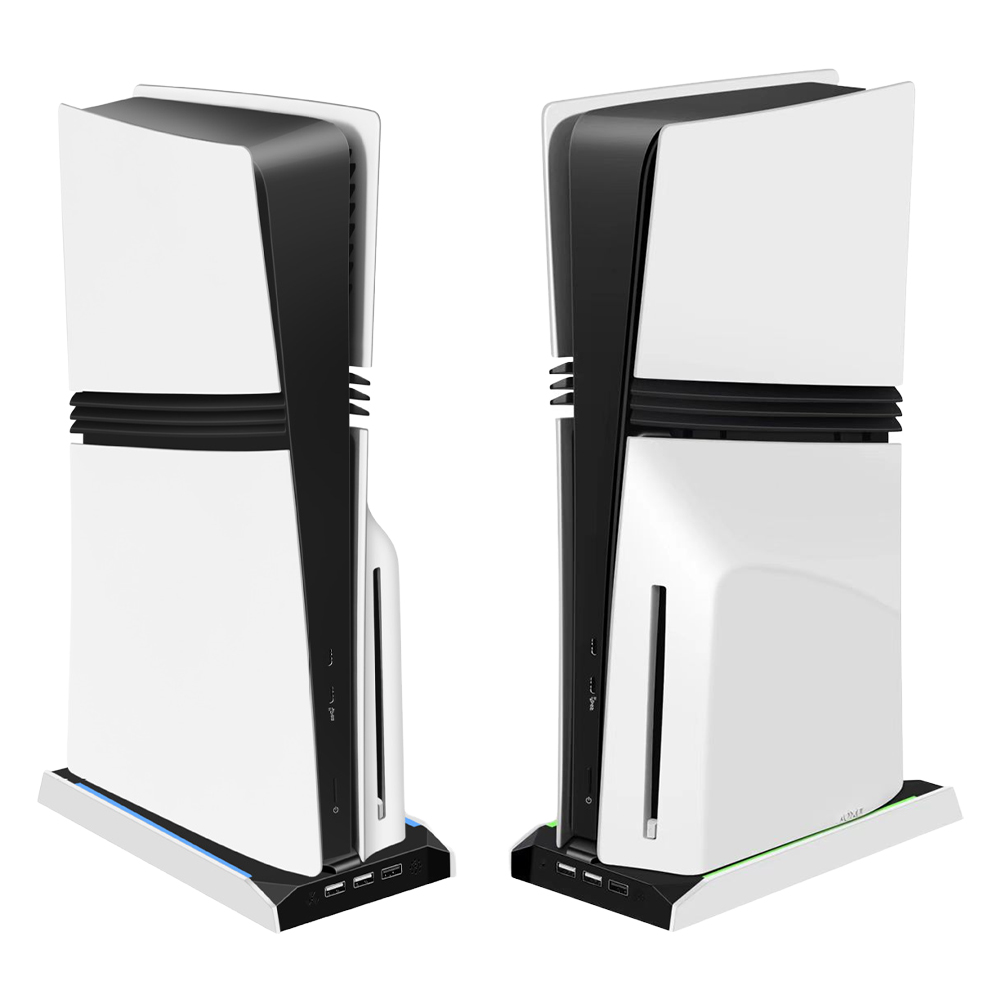 PS 5 スリム/PS 5 プロ RGB 垂直冷却スタンドベ - Gaming Console Stand のレビューと価格