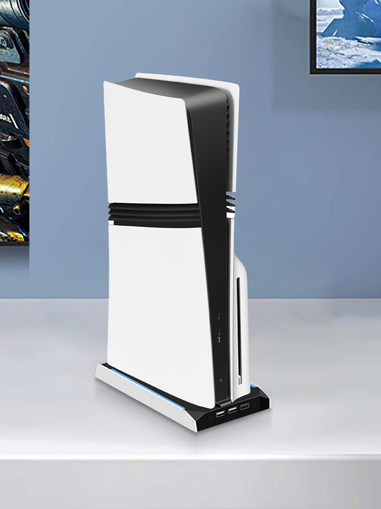 PS 5 スリム/PS 5 プロ RGB 垂直冷却スタンドベ - Gaming Console Stand のレビューと価格