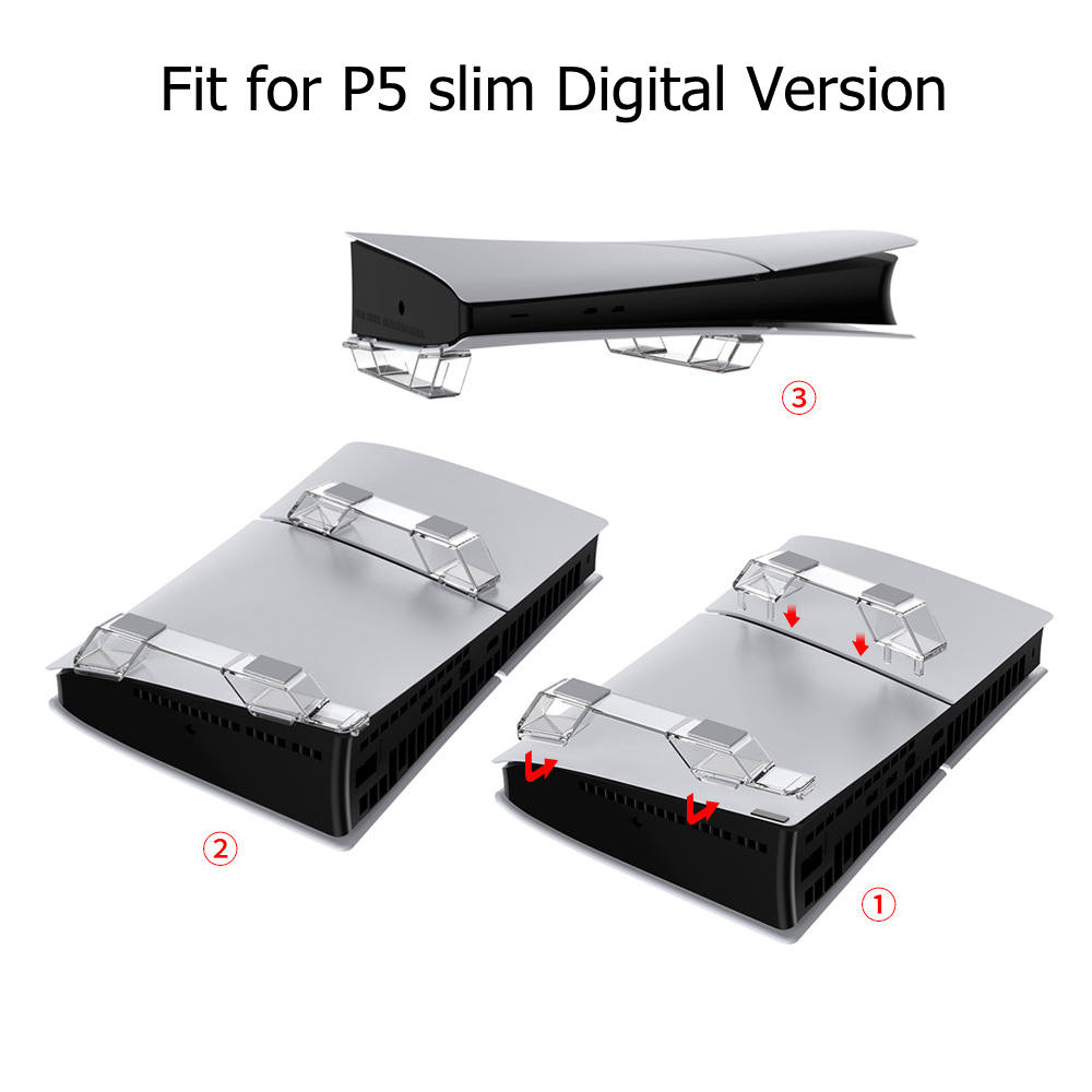 Ps5用の水平スタンド,省スペースデザイン,プレイステーショ - Gaming Console Stand のレビューと価格