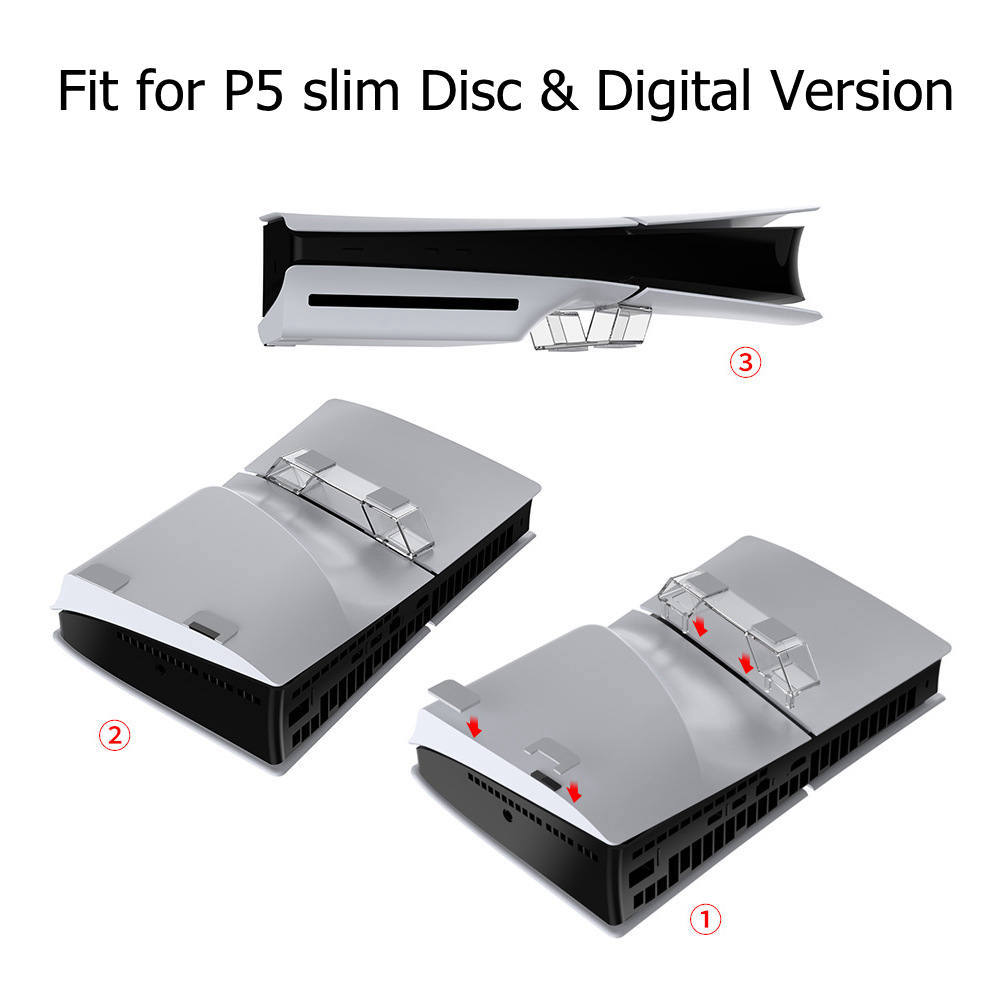 Ps5用の水平スタンド,省スペースデザイン,プレイステーショ - Gaming Console Stand のレビューと価格