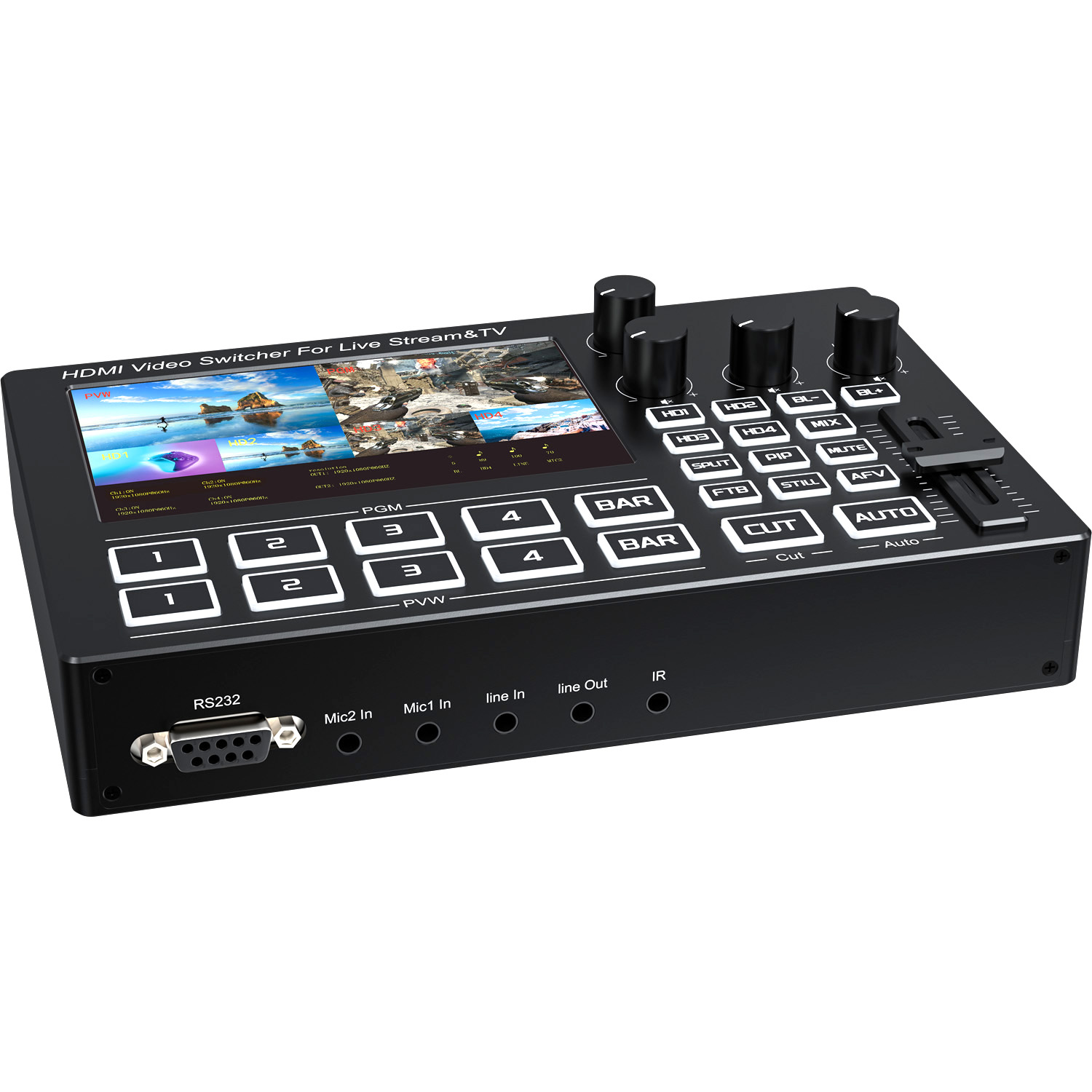 1080P 4チャンネルHDMIライブストリーミングビデオミ - Gaming Console Box のレビューと価格