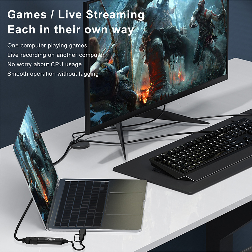 4K HDMI対応 USBビデオキャプチャカード 1080P - Pad Gaming Console のレビューと価格